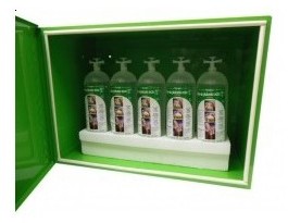 Tobin Aparat Do Płukania Oczu 5-Butelkowy (5L) W Szafce Tobin