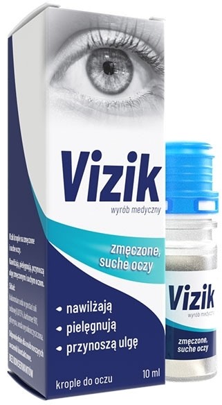 Natur Produkt Zdrovit Vizik krople na zmęczone i suche oczy 10ml