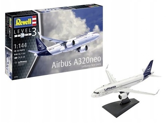 Revell Model plastikowy Airbus A320 Neo Lufthansa