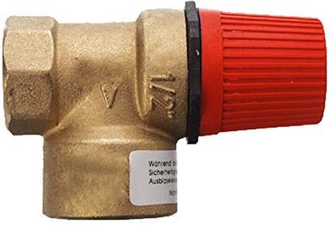 Cornat t593710 zawór bezpieczeństwa, 1/2 cala-2.5 Bar