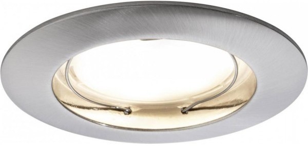 Paulmann Coin LED zestaw opraw okrągłych 3x6,8W 2700K 230V 51mm żelazo sat./alu-cynk 92722