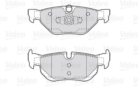 VALEO Klocki hamulcowe - komplet 301703