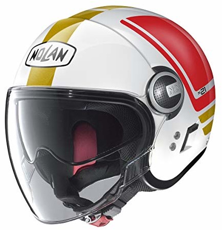 Nolan CASCO N21 VISOR FLYBRIDGE METAL WHITE XXL N210004370678