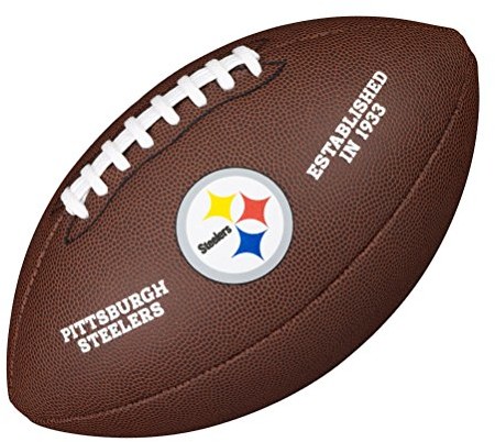 Wilson Pittsburgh Steelers logo Official Football WTF1748 PITT
