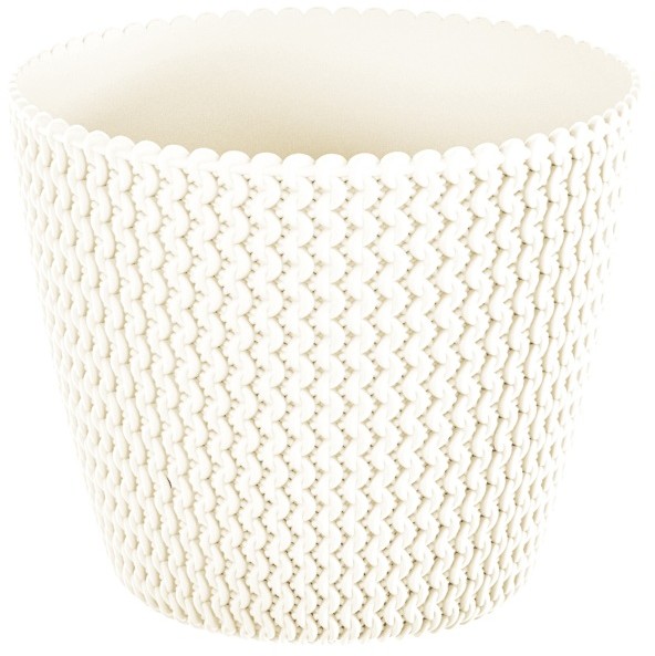 Osłonka Splofy 25 9 cm kremowa DSP260