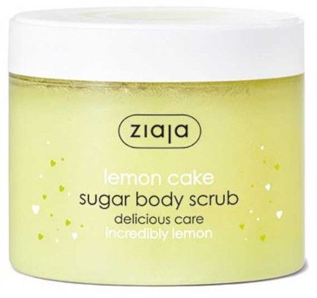 Ziaja Cukrowy peeling ciałaLemon Ciasto Sugar Body Scrub) ) 300 ml