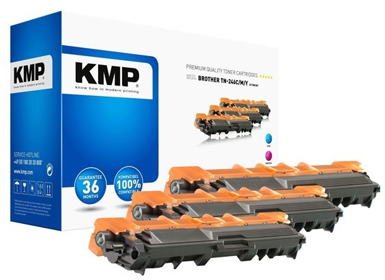 KMP KMP MULTIPACK B-T58CMY - Toner laserowy Żółty 1248,3030