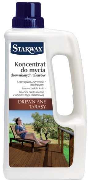 Starwax Koncentrat do mycia drewnianych tarasów 1 l