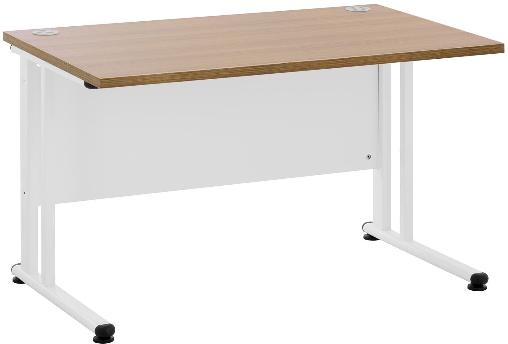 Fromm & Starck Biurko 120 x 73 cm brązowo-białe STAR_DESK_28