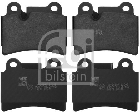 FEBI Zestaw klocków hamulcowych, hamulce tarczowe FEBI 16671