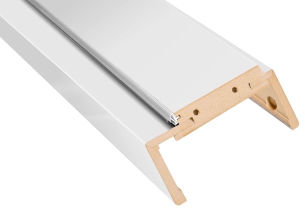 Belka ościeżnicy regulowana  135-155 mm 80 cm kredowobiała REBPBI000073