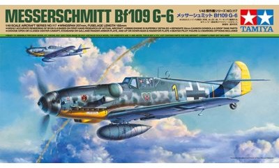 Tamiya Model plastikowy Samolot Messerschmitt BF 109G-6 GXP-690083