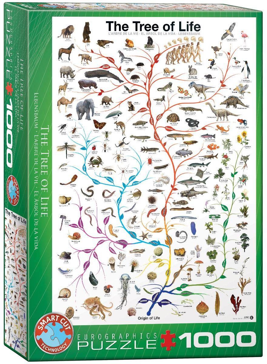Eurographics Puzzle 1000 The Tree of Life 6000-0282 -