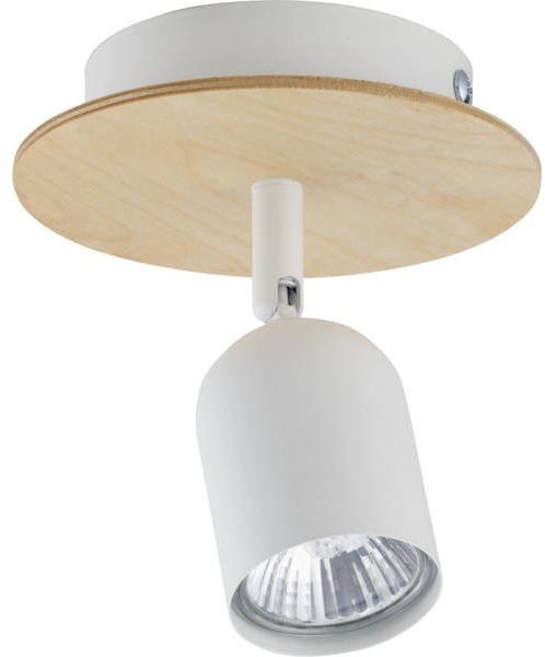 TK Lighting Lampa sufitowa TOP WOOD 3294 1xGU10 biała TK3294
