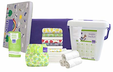 Bambino Mio Mio DUOSTAR NOMFR FRU Mio, zestaw startowy pieluszek materiałowych, bezczelne owoce, wielokolorowe, 4100 g