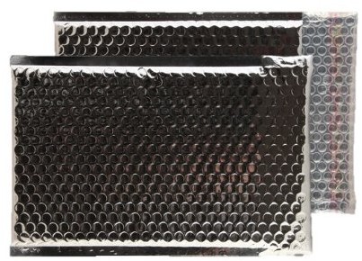 Purely Packaging Zestaw purely Packaging MBS250 envelope, zaklejający z paskiem w płynie, C5 tapicerki +, 250 X 180 MM, 100 szt., metaliczne Srebrny MBS250