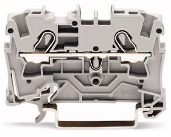 WAGO Terminal przepustowy WAGO 6.20 mm Sprężynowe czarny 2004-1205 50 szt 2004-1205