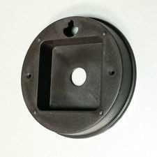 Atrix Gniazdo do mechanizmu zegara czarne 98mm