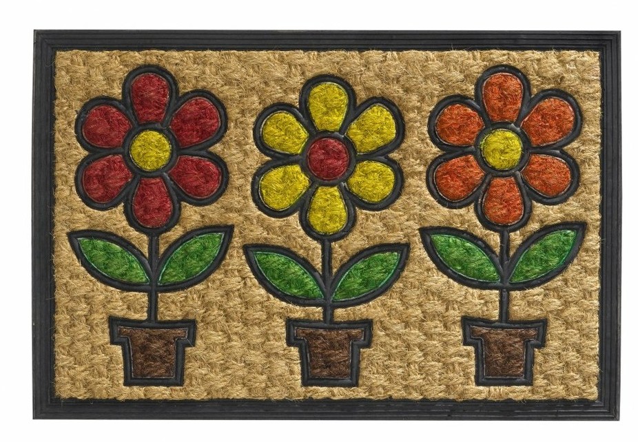 Wycieraczka kokosowa Boucara Decor Flower pots