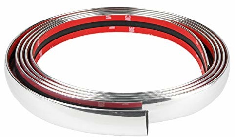 Eufab 30182 listwa ozdobna, wygląd chromu, 2,45 m x 2,10 cm 30182