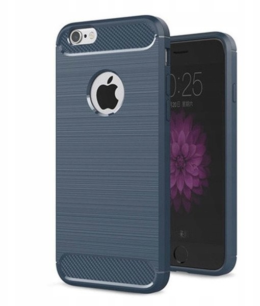 Etui Carbon Do Iphone Xs Max Niebieski