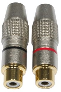 Accu Cable AC-C-RFG/zestaw RCA cinch Kupplung zestaw (para) AC-C-RFG/SET