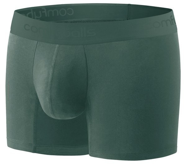 ComfyBalls COMFYBALLS Bokserki LONG COTTON zielone