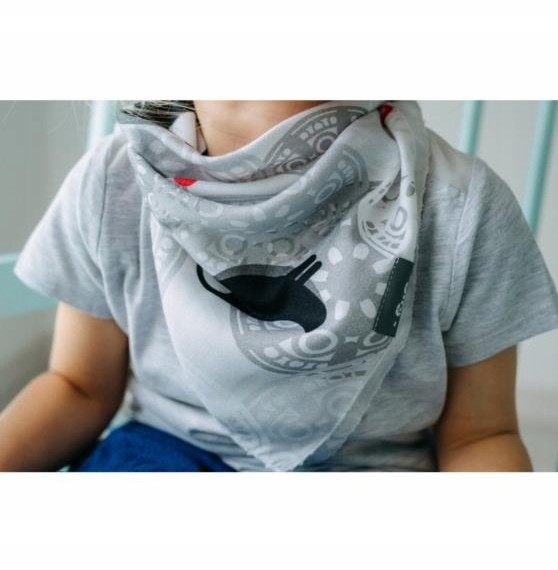 Chustka Bambusowa Apaszka Na Szyję Śliniak Pulp