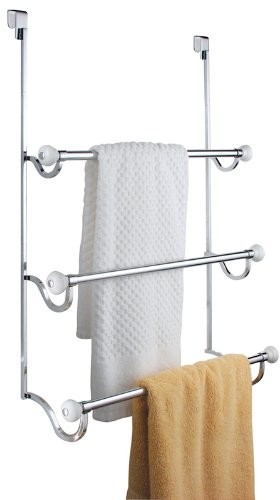 InterDesign 73310EU York wieszak do ręczników do zawieszania na ściankę kabiny prysznicowej 73410