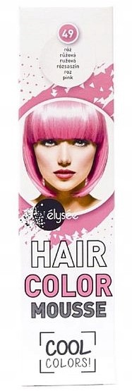 Elysee Pianka koloryzująca do włosów Róż