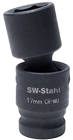SW-Stahl siła przegub kulowy do wkrętarki 1/2 cala napęd, 19 MM, 07954l 07954L