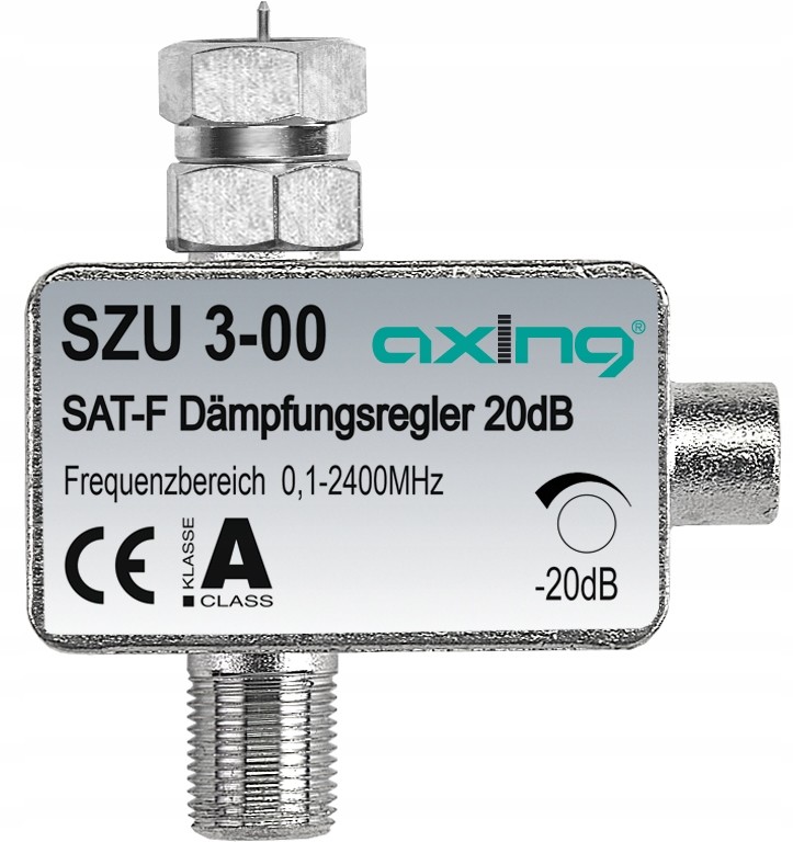 Axing Tłumik Regulowany Szu 3-00 do 2400 Mhz 20dB