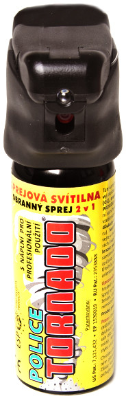 ESP Gaz obronny OC TORNADO z latarką, 50 ml