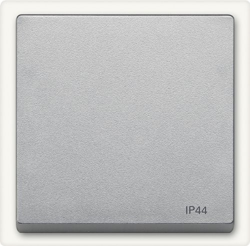 Merten 433060 przełącznik kołyskowy IP44, aluminium, system M