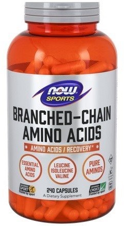 Now Foods Foods FOODS BCAA 240 kaps. NW079