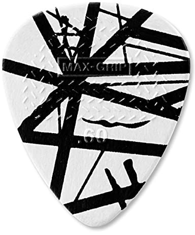 Dunlop Jim Picks - EVHP03 EVH VHI (białe z czarnymi paskami) EVHP03