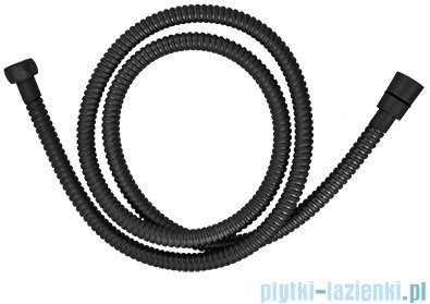 OMNIRES wąż prysznicowy 150 cm czarny mat 029BL
