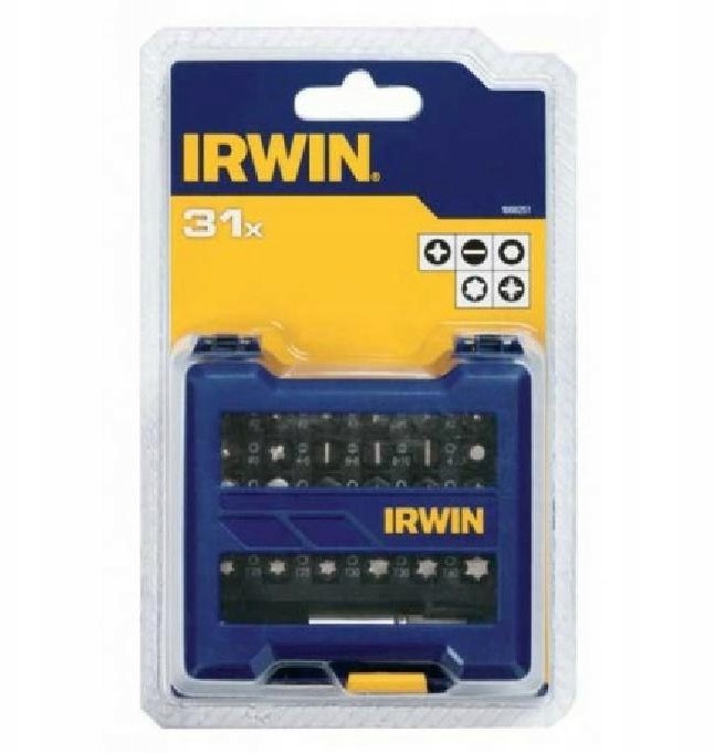 Irwin Końcówki KPL.30szt.+UCHWYT MIX