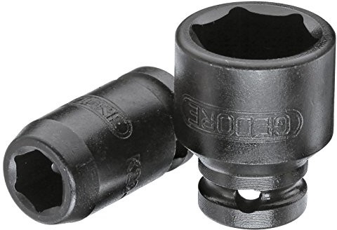 Gedore ' klucz nasadowy 1/4, z łbem sześciokątnym mającym 17 MM  K 20 17 6199140