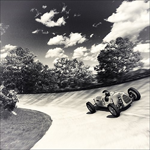 Pro-Art-Bilderpalette Pro-Art g1749 a obraz na ścianę wydruk Giclée 'Racing i' 30 x 30 cm, kolorowy, 50 x 50 cm g1749b