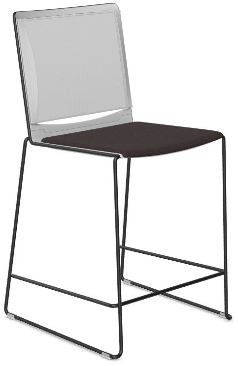 KB Intarseating Hoker SMESH 630 mm, czarny stelaż SMESH-MT-241-01