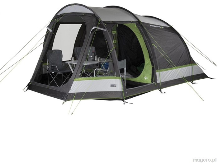 High Peak Meran 5.0 Tent, szary/zielony 2021 Namioty tunelowe 11808