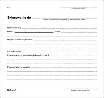 Firma krajewski Skierowanie do ............. [Mz/Pom-2] Mz/Pom-2