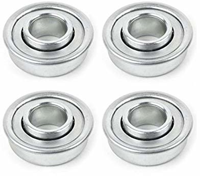 cyclingcolors cyclingcolors 4 x łożyska koła kosiarki do trawy 12,7 mm x 28,6 mm traktora traktora do trawy koła łożyska kulkowe 3701260830983
