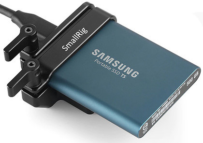 Samsung smallrig Mocowanie dysku SmallRig 2245 T5 SSD pod Blackmagic