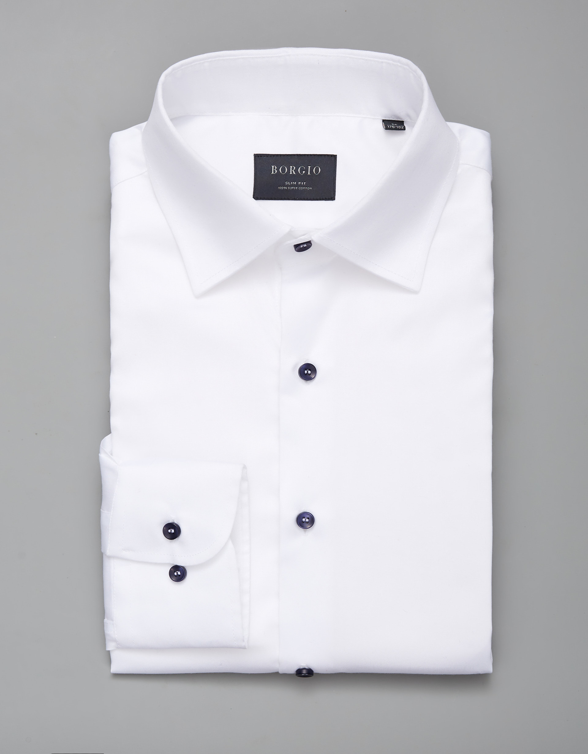Opinie o koszula fasano 00249 długi rękaw biały slim fit