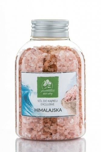 Zdrowie natury Himalajska sól do kąpieli - butelka 600g SKB6