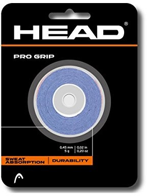 Head Pro Grip -częściowy pakiet, niebieski, jeden rozmiar 285702-bl