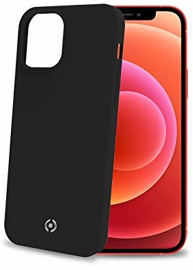 Celly Etui ochronne do iPhone 12 / 12 Pro, wykonane z miękkiego silikonu TPU, antypoślizgowe, odporne na uderzenia i zarysowania CROMO1004LB01