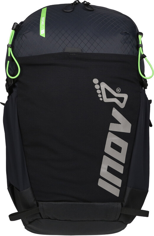 Inov-8 VentureLite 18 Backpack, czarny/zielony 2022 Plecaki codzienne 001011-BKGN-01-Std